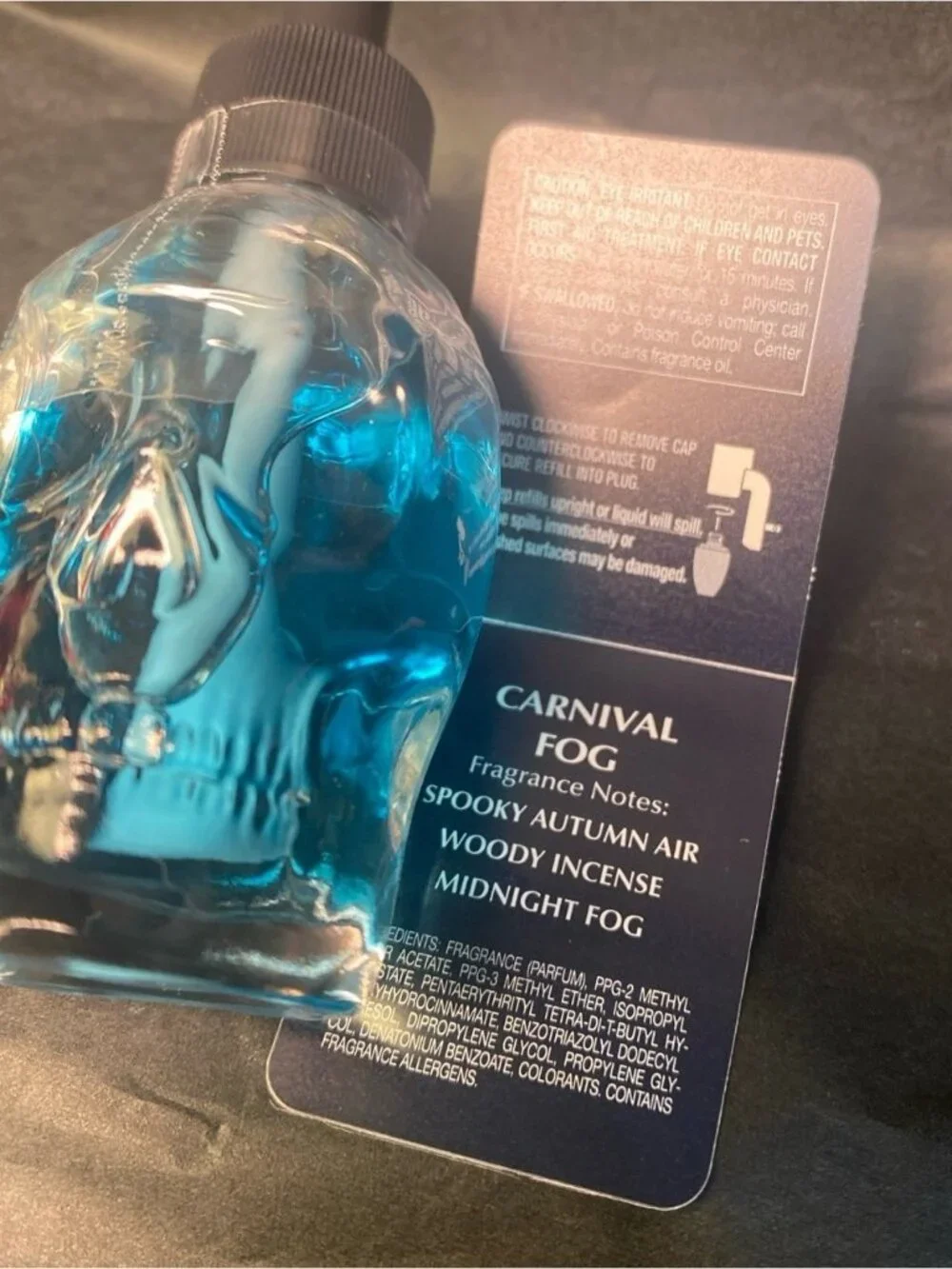 “Vampire Blood” & “Carnival Fog” Halloween Skull Face Wallflower Refills